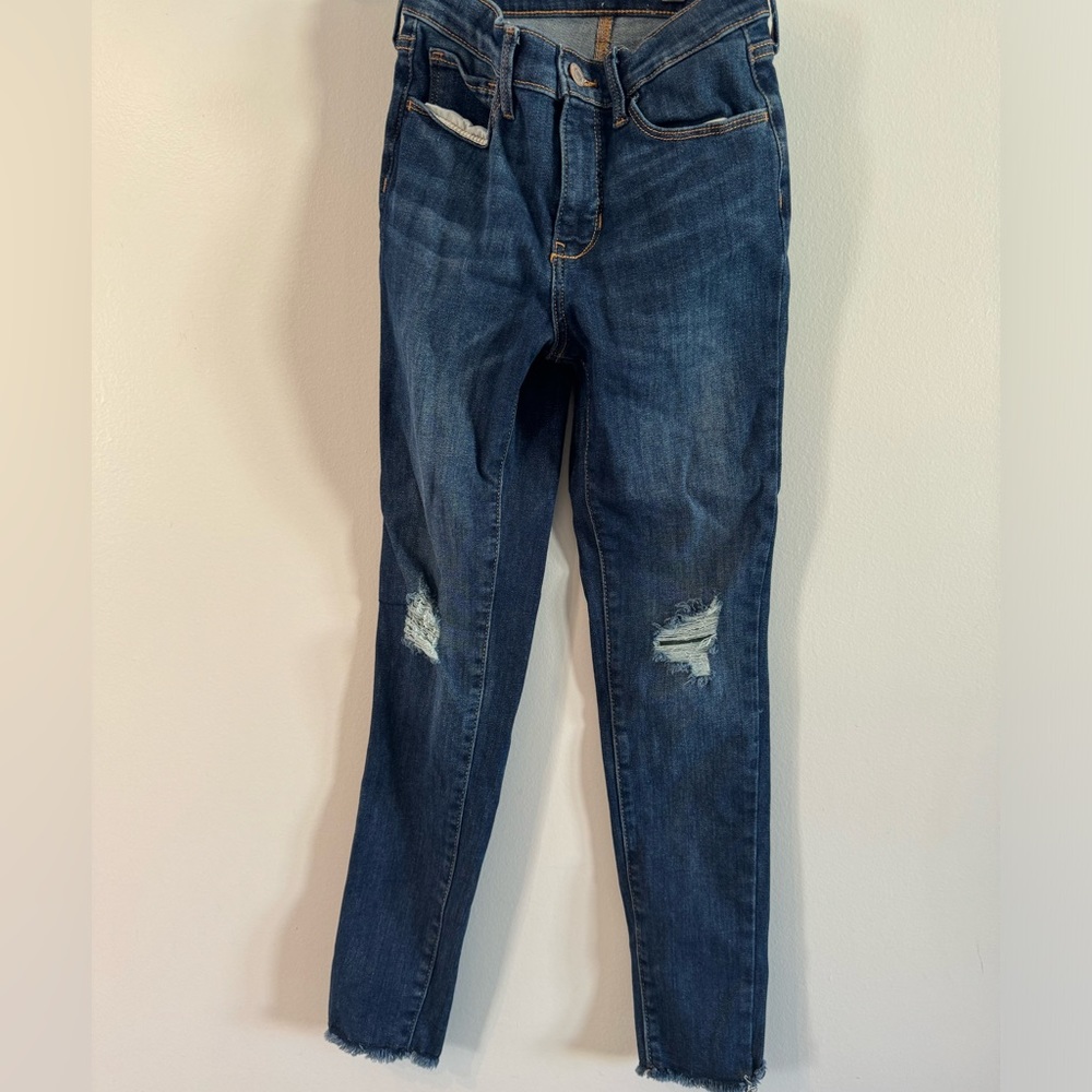 Girls size 12 Old Navy Rockstar jeggings